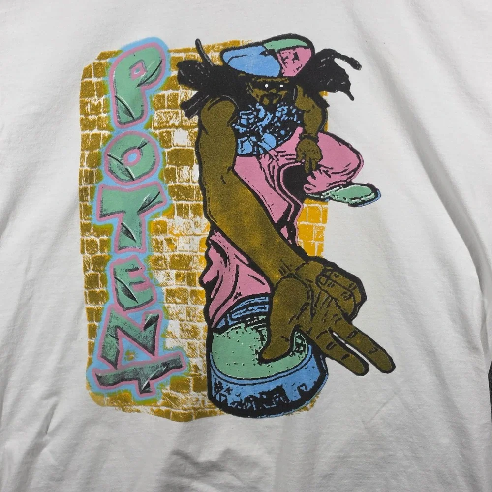 Los Angeles Apparel Shirt Mens XL Potent Roll The Dice Graphic Tee Made in USA